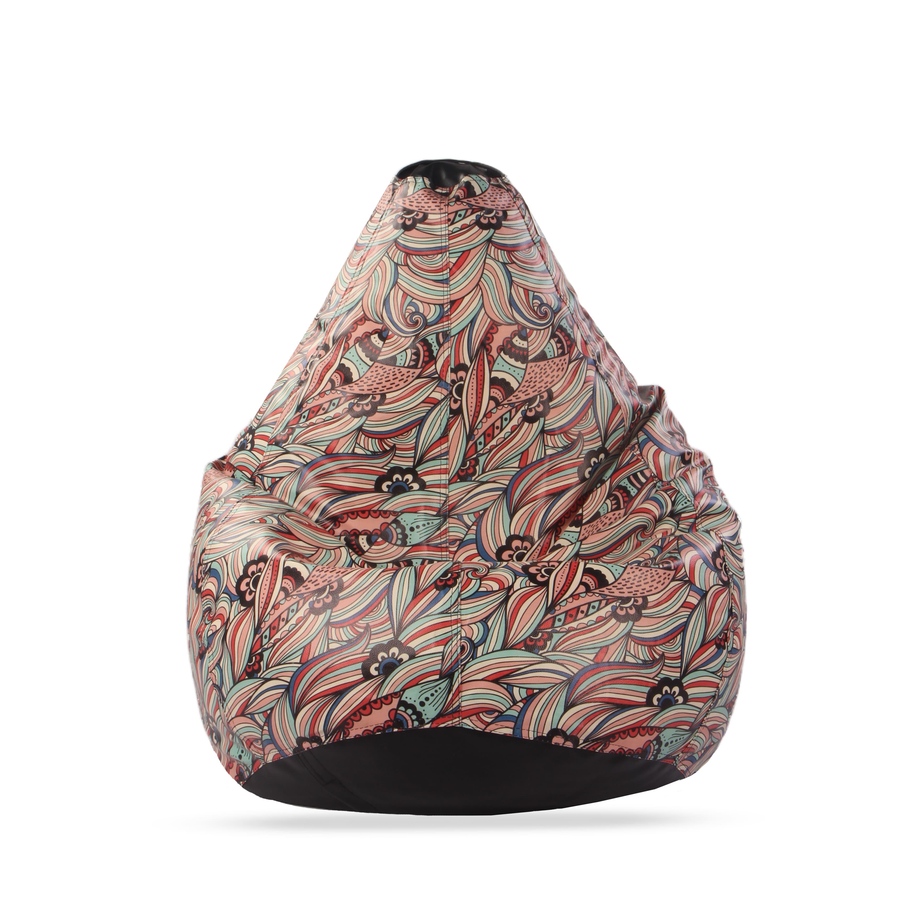 Orka Digital Printed Flower Seamless Pattern XXXL Bean Bag Filled With Beans view 3